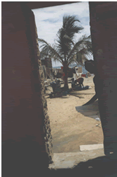 A "Door of No Return" from Goree Isle - Senegal, West Africa